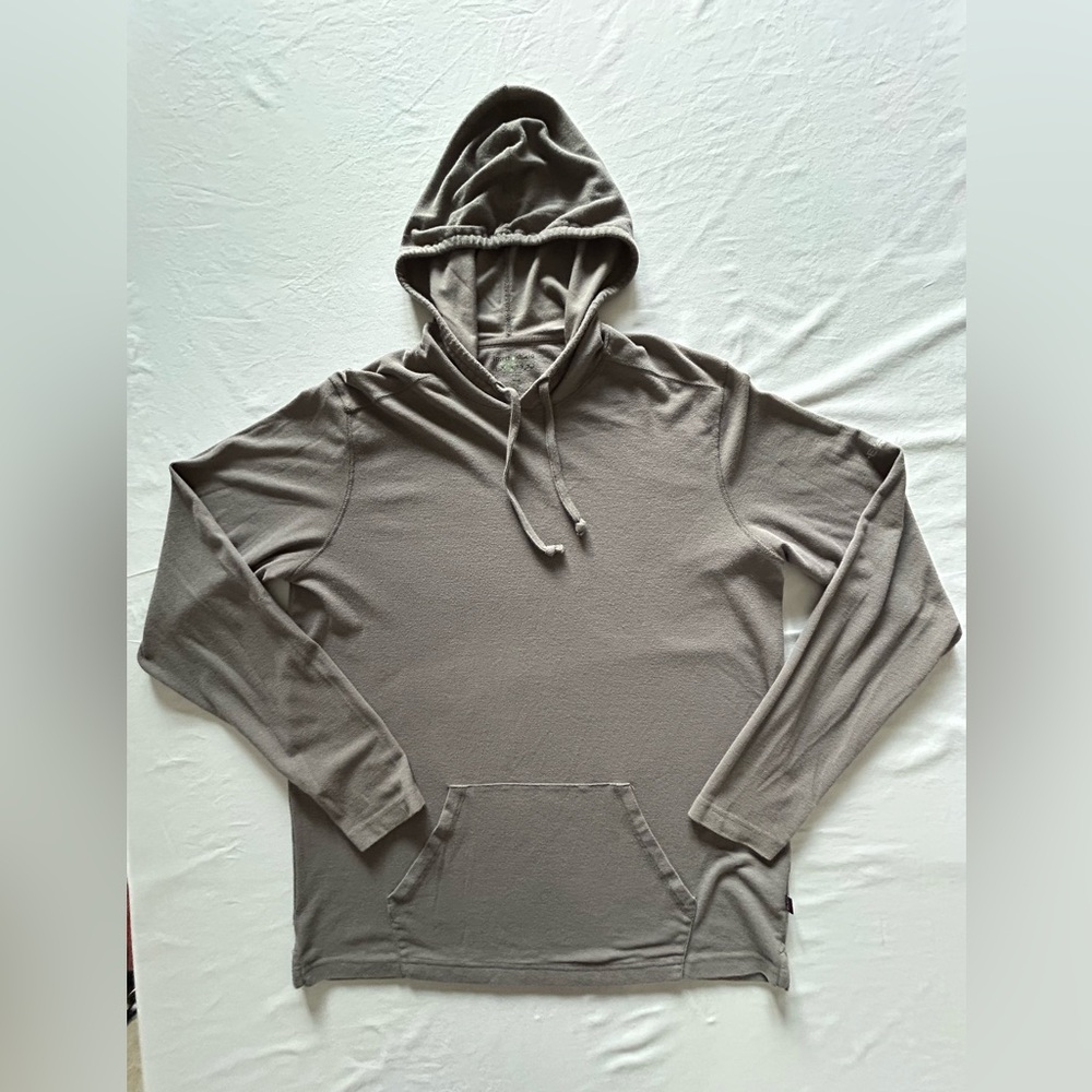 ExOfficio Insect Shield Hoodie Tan Men’s Outdoor Travel